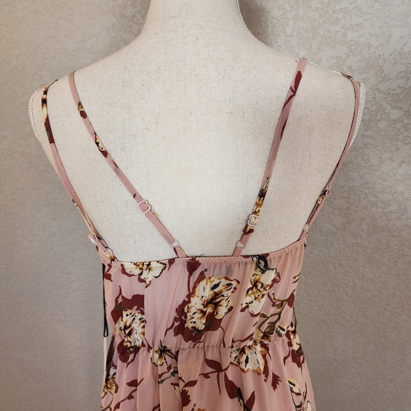Milk & Honey maxi floral dress size Small New - Picture 9 of 10